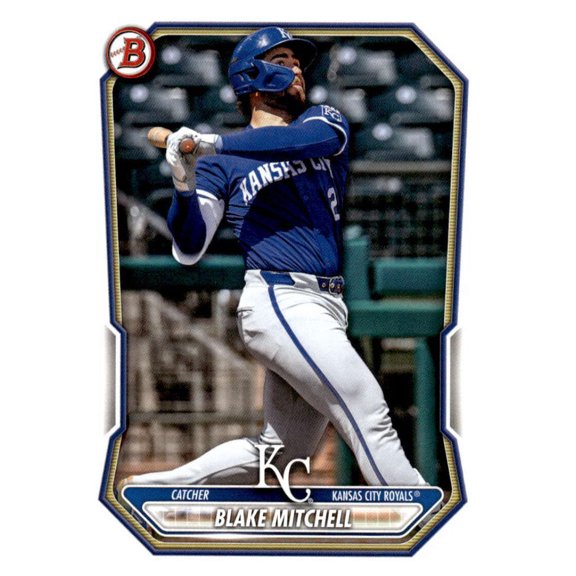 2026 Bowman Prospects #BP-13 Blake Mitchell Kansas City Royals  RC Rookie MLB Baseball Base Trading Card