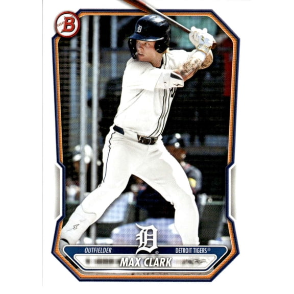 2026 Bowman Prospects #BP-2 Max Clark Detroit Tigers RC Rookie MLB Baseball Base Trading Card