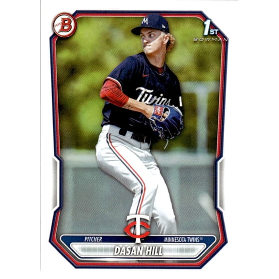 2026 Bowman Prospects #BP-88 Dasan Hill Minnesota Twins RC Rookie MLB Baseball Base Trading Card