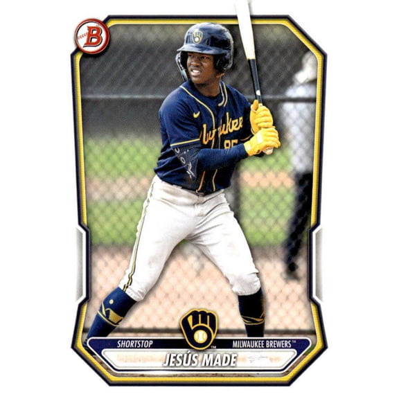 2026 Bowman Prospects #BP-96 Jesus Made Milwaukee Brewers RC Rookie MLB Baseball Base Trading Card