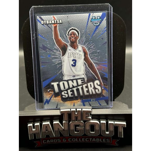 2026 Bowman University Best Tone Setters AJ Dybantsa TS-1 Topps BYU Cougars Near Mint Basketball Card BYU Cougars NCAA Basketball Trading Card