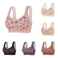 thumbnail image 1 of 2026 Bras for Women Seamless Wireless Supportive Bra 2026 Full Coverage Tshirt Everyday Bras Light Pink, Size 46, 1 of 4