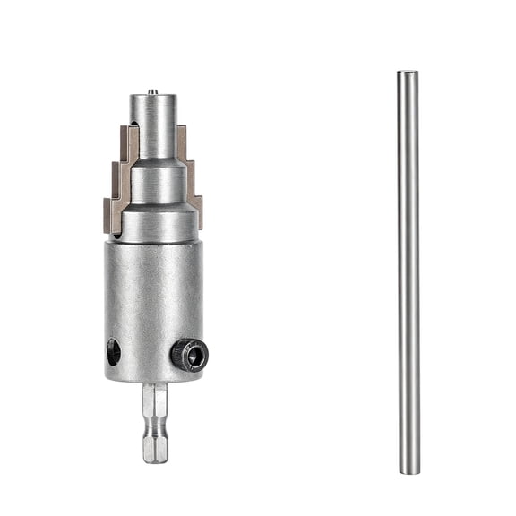 Reverse Thread Plumbing Extractor Model 2026, Electric Drill Mounted Internal Tool for Pulling Out Broken 1/2in, 3/4in, 1in Faucet Pipes