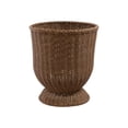 2026 Brown Inch 16.9 Woven Resin Urn Planter Urn Shape Spring Easter ...