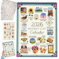 thumbnail image 1 of 2026 Bucket List Calendar, 1 of 5