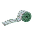 thumbnail image 1 of 2026 CISIL & Christmas Ribbon Wired Jute Burlap Ribbon with Red and White Berry Print 1.96inch X 5 Yards Decorative Seasonal Gift Wrapping Ribbon for Holiday Winter DIY Crafts Decor (green), 1 of 5
