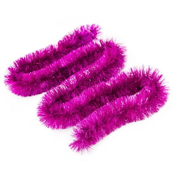 2026 CISIL & Feather Boas 2.3M Artificial Fluffy Boas Bulk for DIY Crafts Wedding Party Christmas Costume Decor (Pink)