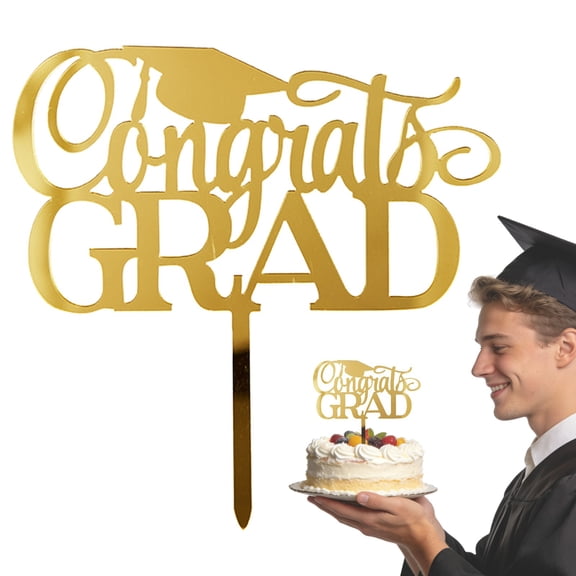2026 Cake Topper Congratulations Cake Decor 2026 High School/College/Senior Graduation Decorations,Cake Inserts