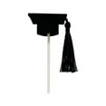 thumbnail image 1 of 2026 Cake Topper Mini Hat Band Cake Decorations Ornaments Insert Card Stick Graduation Party Supplies for Graduation Cupcake DIY Cap Decor High School College University Party Decorations‌, 1 of 5