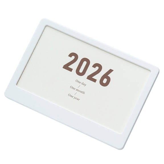 2026 Calendar Display Stand And Picture Frame Double Function Desk Organizer