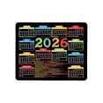 thumbnail image 1 of 2026 Calendar Mouse Pad, Smooth Desktop Accessory, Non-Rubber Base, Computer Mousepad with Yearly Calendar, Design 2, 1 of 4