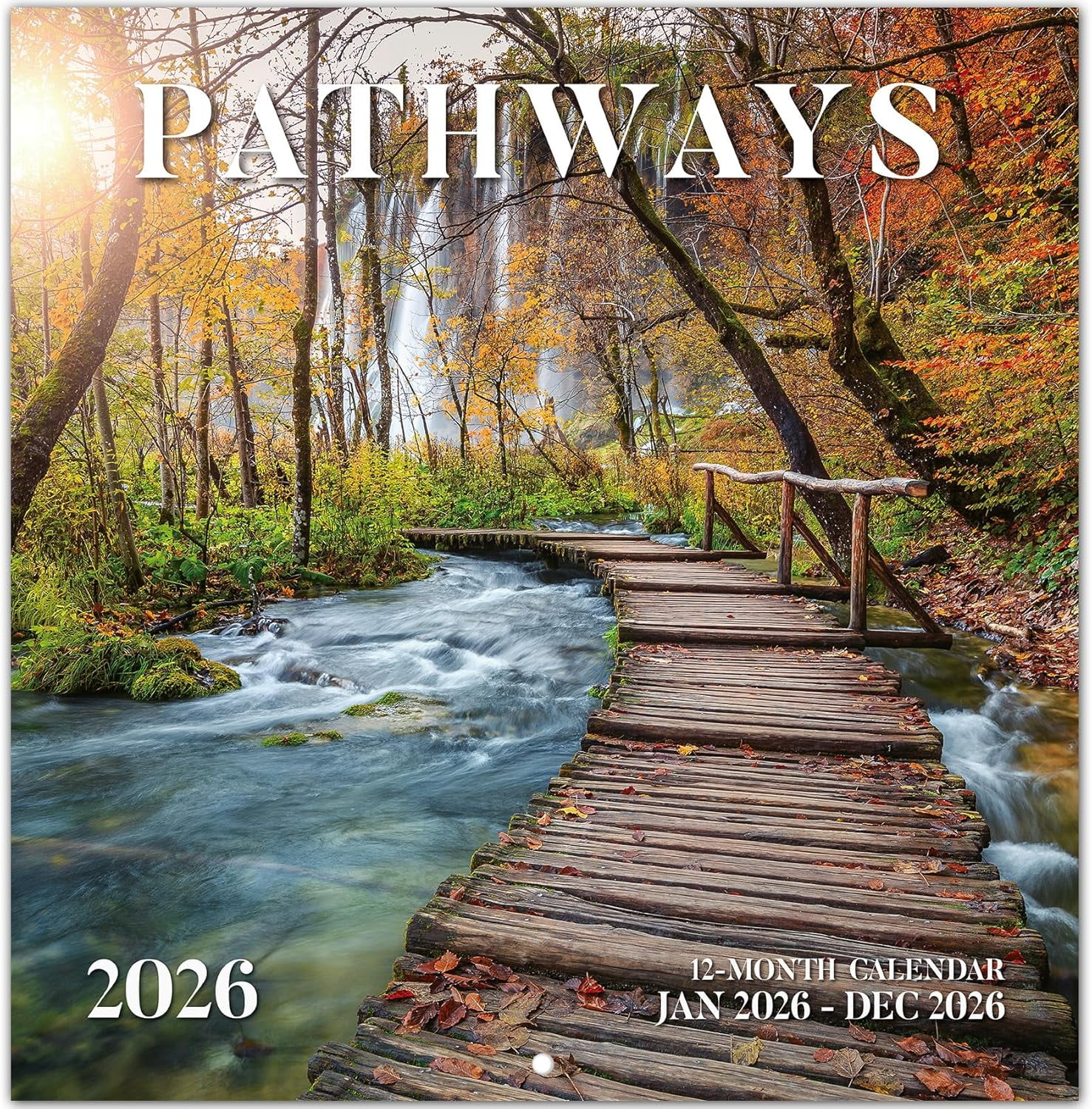 2026 Calendar, Pathways/Trail Monthly Wall Calendar Runs from Nov 2025 ...