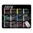 thumbnail image 1 of 2026 Calendar with Holiday Mouse Pad, Calendar Mouse pad Computer Mouse Mat with Non-Slip Rubber Base G, 1 of 7
