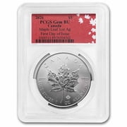 2026 Canada 1 oz Silver Maple Leaf Gem BU PCGS First Day Issue