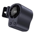 thumbnail image 1 of 2026 Car Clip on Air Conditioner Fan with LED Display - 360掳 Rotation, 199 Speeds & Semi-Cooling Technology, USB Rechargeable Personal Fan, Hands-Free Clip on Fan for Cars, Work, Camping, 1 of 9