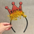 thumbnail image 1 of 2026 Celebration Headband New Year Party Headband Festive Holidays Hair Accessory For Festival, 1 of 9