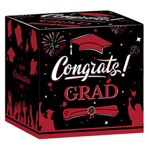 2026 Ceremony Card Box, Graduation Organizer Box, Grad Card Storage Box, 2026 Grad Holder, Cardboard Gift Box, Grad Party Supply Box, Tabletop Graduation Organizer