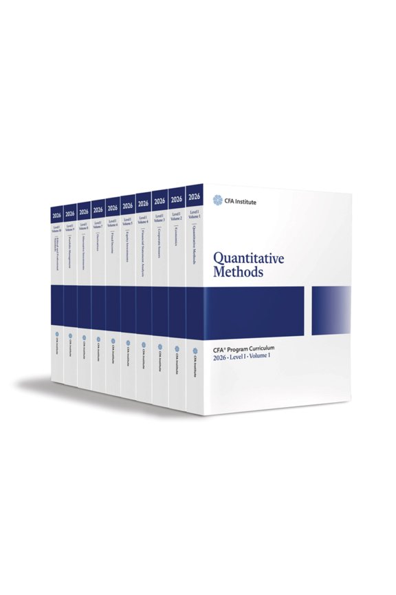 2026 Cfa Program Curriculum Level I Box Set, (Paperback)