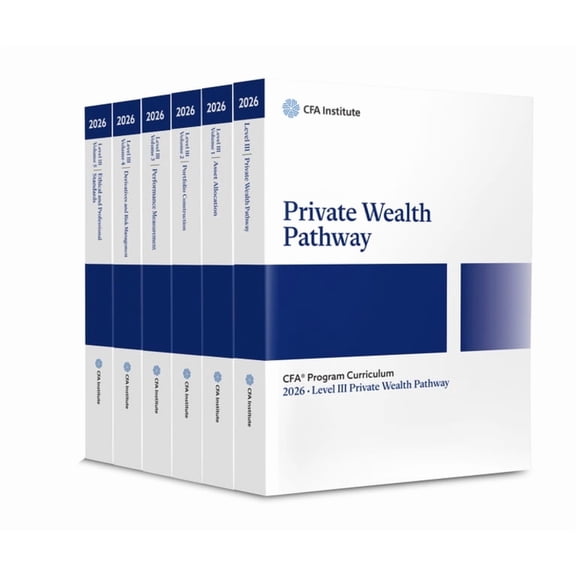 2026 Cfa Program Curriculum Level III Private Wealth Pathway Box Set, (Paperback)