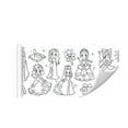 thumbnail image 1 of 2026 Children's Oversized Drawing Roll, Wall-Mounted Doodle Paper for Kids, Reusable Canvas with Fun Patterns, Baby-Friendly Coloring and Art Roll for Playroom, Bedroom, and Educational Fun, 1 of 3