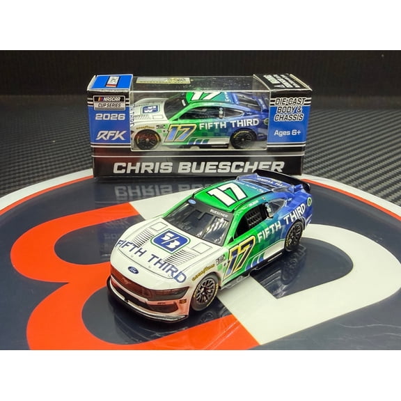 2026 Chris Buescher 1:64 Fifth Third NASCAR Diecast