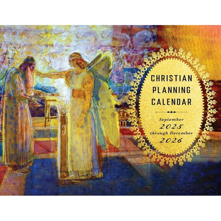 2026 Christian Planning Calendar: September 2025 Through December ...