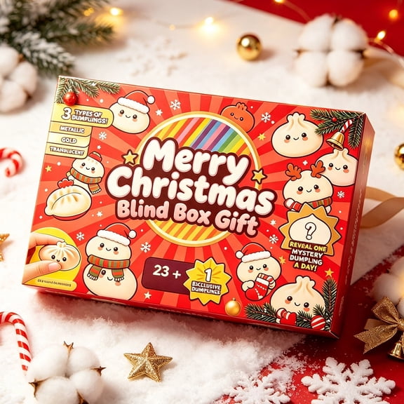 2026 Christmas Advent Calendar with 24 Fidget Toys 24 Days of Sensory Surprises Countdown Gift for Adults Stress Relief Holiday Party Favors Crazy Gifts for Fun