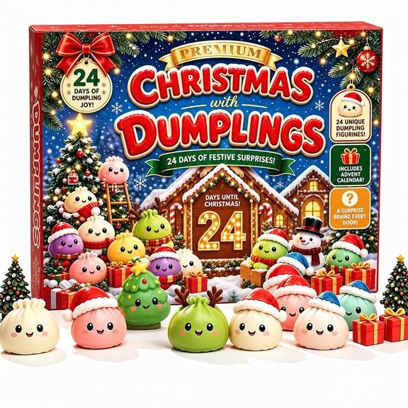 2026 Christmas Advent Calendar | Sensory Fidget Toys for Adult | Christmas Party Favors Gift (A)