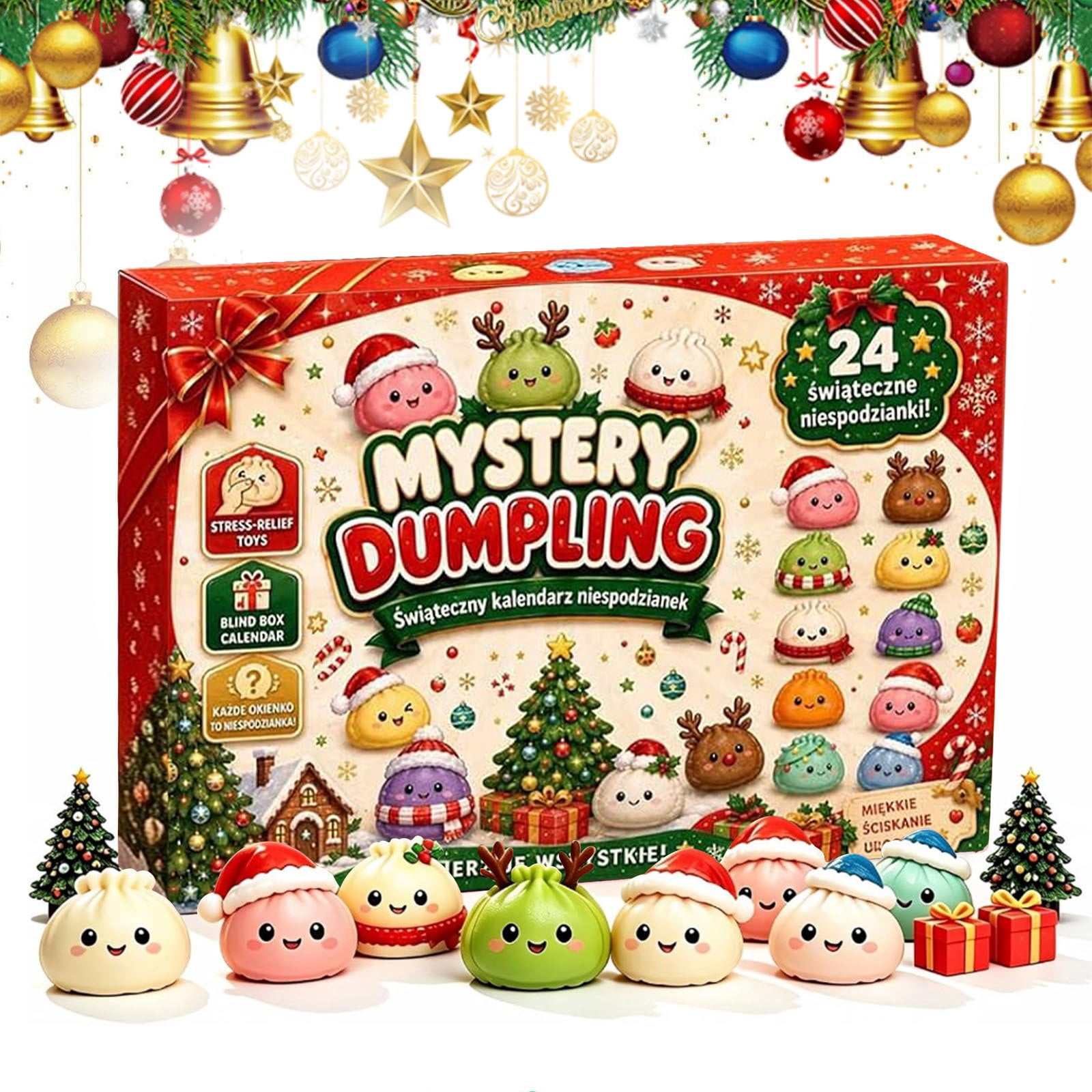 2026 Christmas Advent Calendar with 24 Fidget Toys 24 Days of Sensory ...