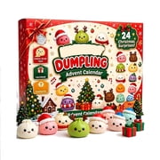 2026 Christmas Advent Calendars with 24 pcs Squeeze Squishies Toys for Xmas Gifts & Party Supplies
