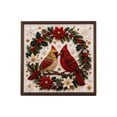 thumbnail image 1 of 2026 Christmas DIY Pearl Diamond Art Kit, Christmas Pearl Diamond Painting Craft Kit Wall Art Home Decor, Christmas Cardinal Pattern C-1pcs, 1 of 3