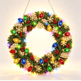thumbnail image 1 of 2026 Christmas Diamond Painting Wreath Kit, Full Set DIY Craft Supplies for Christmas Wreath Hanging Decor, 1 of 6