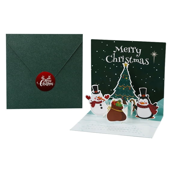 2026 Christmas Home Party Decoration Christmas Greeting Card Christmas Celebration Party Supplies