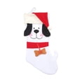 thumbnail image 1 of 2026 Christmas Home Party Decoration Christmas Stockings Cute Puppy Xmas Stocking With Santa Hat For Fireplace Tree Hanging Christmas Decorations Gifts Christmas Celebration Party Supplies, 1 of 7