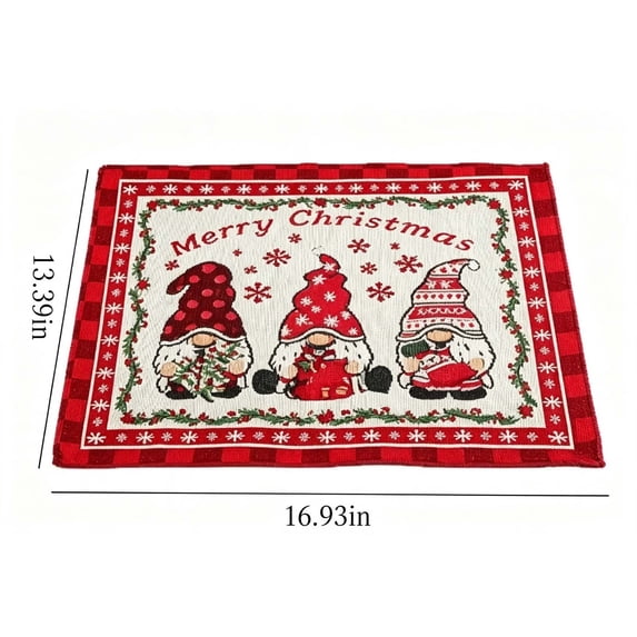 2026 Christmas Home Party Decoration Desk Mat Christmas Celebration Party Supplies