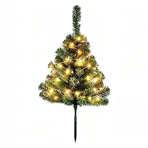 2026 Christmas Home Party Decoration Hristmas Tree Ground-stake Lights Christmas Celebration Party Supplies