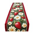 thumbnail image 1 of 2026 Christmas Home Party Decoration Quilted Table Runner Strawberry And Daisys Designs Farmhouses Rustics Home Decor For Dining Table Kitchen Christmas Christmas Celebration Party Supplies, 1 of 7