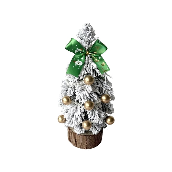 2026 Christmas Indoor Decoration Christmas Decoration Mini Christmas Tree With Lights Tabletop Ornament Home Artificial Tree Without Batteries You Need To Bring 2 No.5 Batteries