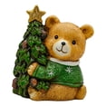 thumbnail image 1 of 2026 Christmas Indoor Decoration Christmas Resin Bear Ornament, 1 of 7