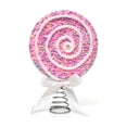 thumbnail image 1 of 2026 Christmas Indoor Decoration Lollipop Tree Topper Candy Swirl Lollipop Christmas Tree Top Ornament With White Bow Colorful Sprinkles Sweet Themed Xmas Tree Decor For Holiday Party, 1 of 7