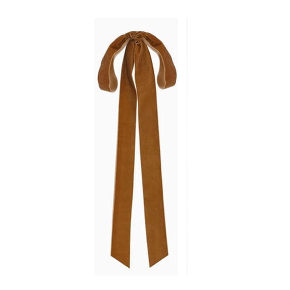 2026 Christmas Indoor Decoration Long Velvet Bow With Long Streamers Large Decorative Velvet Ribbon Bow For Christmas Tree Staircase Railing Wreath Home Holiday Decor