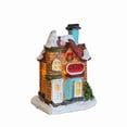 thumbnail image 1 of 2026 Christmas Indoor Decoration Resin Christmas House Mini Desktop Ornament Color Lighting Gift Decoration, 1 of 5