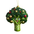 thumbnail image 1 of 2026 Christmas Indoor Home Decor 2D Acrylic Christmas Tree Ornaments Friendship Themed Flat Hanging Decor Cute Festive Acrylic Pendant For Car Interior Christmas Tree Home Wall Window Holiday, 1 of 8