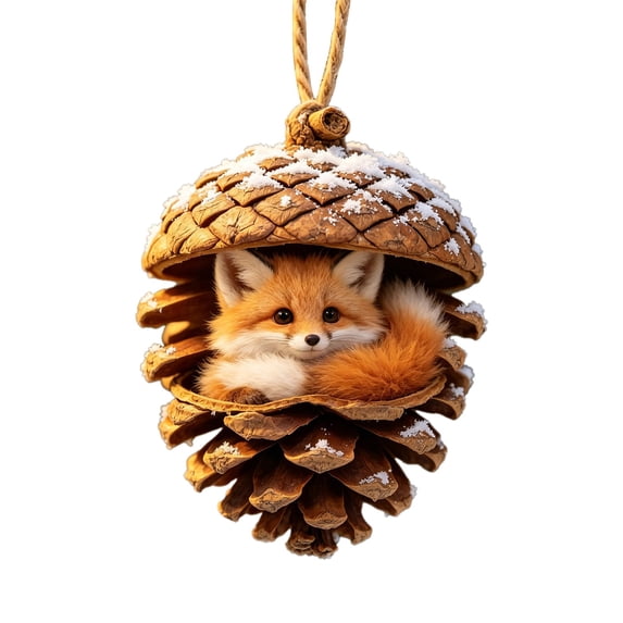 2026 Christmas Indoor Home Decor 2D Flat Acrylic Christmas Hanging Ornament Decoration For Festive Holiday Tree Embellishment