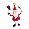 thumbnail image 1 of 2026 Christmas Indoor Home Decor 3 Style Christmas Standing Decor Figurines Santa Claus Snowman And Reindeer Table Ornament For Fireplace Mantel And Shelf, 1 of 9
