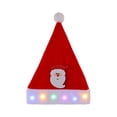 thumbnail image 1 of 2026 Christmas Indoor Home Decor Christmas LED Light Up Santa Hat Elks And Snowman Series, 1 of 4