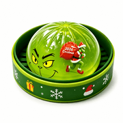 2026 Christmas Limited Rare Glitter Dumpling Squishy, Green Dumpling Squishy with Box, Dumplings Squeeze Balls Stress Relief Sensory for Festival & Birthday Gifts