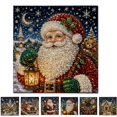 thumbnail image 1 of 2026 Christmas Pearl Art Kits for Adults Pearl Diamond Art Diy Kits DIY Pearl Painting Kit for Beginners,7.87x7.87 Inch Gemstone Diamond Dots Beads Handmade Hanging Painting Kit for Home Wall Decor, 1 of 6