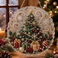 thumbnail image 1 of 2026 Christmas Pearl Diamond Art Acrylic Hanging Ornament Kit, Diamond Painting Kit, Christmas Decorations, Christmas Decor,Clear Acrylic Board with Pearl DIY Handmade Christmas Holiday Hanging Decor, 1 of 8