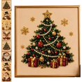 thumbnail image 1 of 2026 Christmas Pearl Diamond Painting Art DIY Kit, 3D Pearl Beads Art Craft Kits for Adults & Beginner, Gemstone Diamond Dot Beads for Home Wall Decor, 1 of 8
